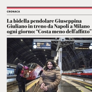 Da Napoli a Milano e ritorno da lunedì a sabato. La storia di Giuseppina.