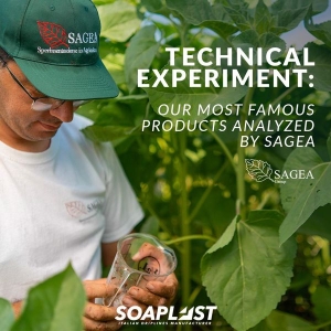 Esperimento tecnico: la linea a goccia Soaplast sottoposta ad analisi dalla società di ricerca Sagea.