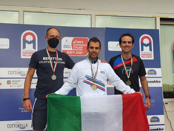 Salvatore Bonanno neo campione d&#039;Italia.